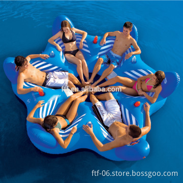 Pool 6 Person Lounger